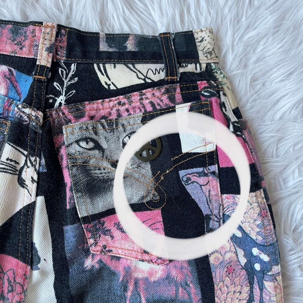 MOSCHINO Jeans Animal Print Pants “Rare” - Picture 14 of 15
